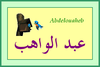 Abdelouaheb
                — 
   ​عبد الواهب​

            