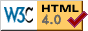 Validation HTML 4.0 Strict